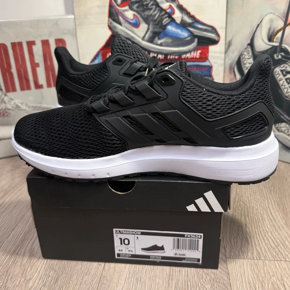New adidas Ultimashow Core Black Cloud White Men Shoes 11.5, 12,12.5